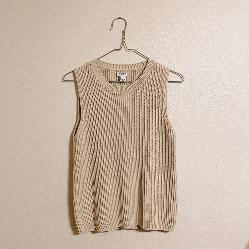 J Crew Sleeveless Sweater XS